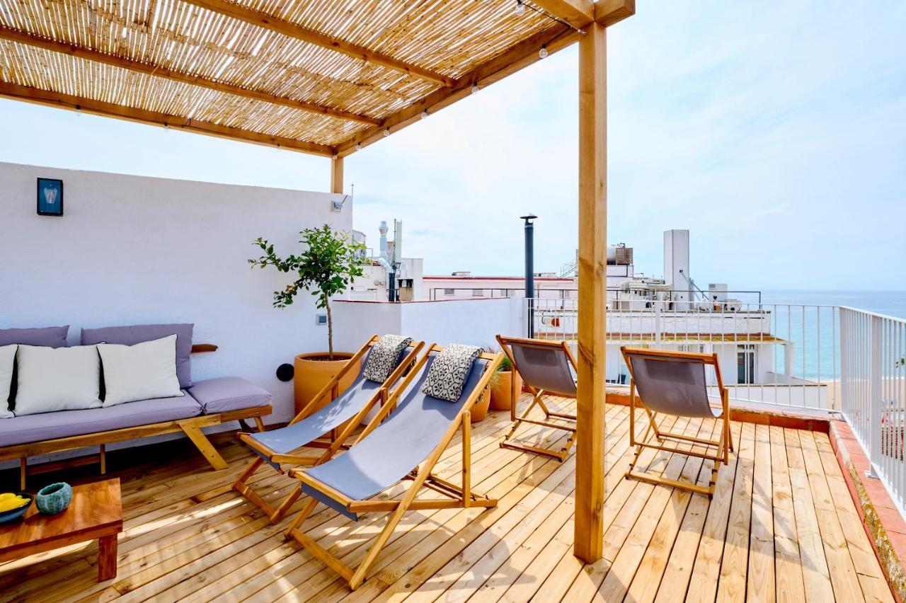 El Rancho At The Beach Blanes Exterior foto